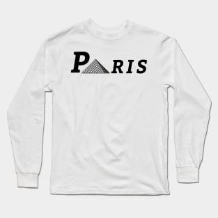 paris Louvre Long Sleeve T-Shirt